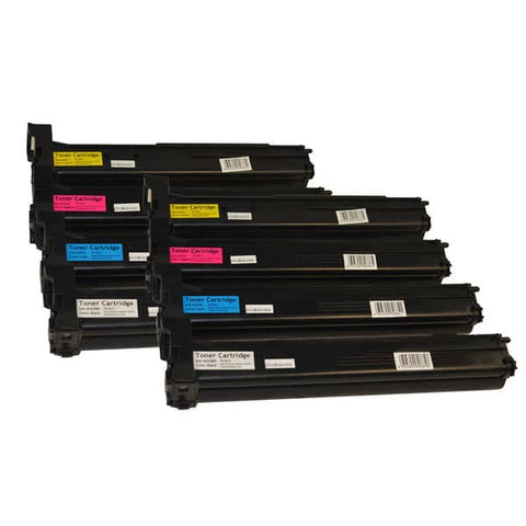 A0DK192 Series Premium Generic Toner Cartridge set x 2 (8 cartridges)