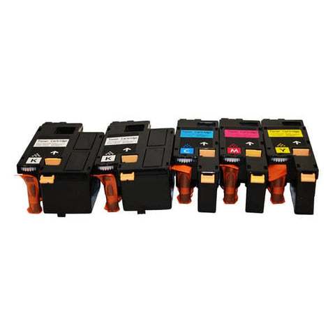 XEROX Compatible CP105/205 Premium Generic Toner Set of 5