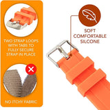Analog Watches for Kids Telling Time Teaching Tool (Great for Boys and Girls Ages 5-15) - Orange