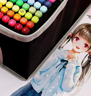 168 Colours Graffiti Pen Permanent Marker Pens Set for Adults and Children