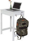 White Computer and Study Desk