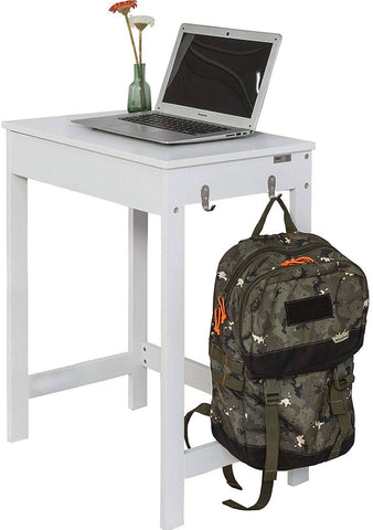 White Computer and Study Desk