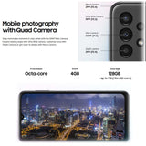 SAMSUNG GALAXY A13 128GB 4G BLACK SMART PHONE ANDROID UNLOCKED