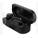 New 1.7" IPS Smart Fitness Watch with Wireless Earbuds Combo 2 Bands Black Army