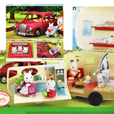 Sylvanian Families Famliy Cruising Car & Caravan Bundle Pack 5448 5045