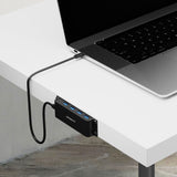 mbeat Mountable 4-Port USB-C Hub