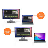 mbeat Tough Link 1.8m 4K USB-C to Display Port Cable - Space Grey