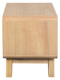 Providence 2 Drawer Bedside Table (Natural)