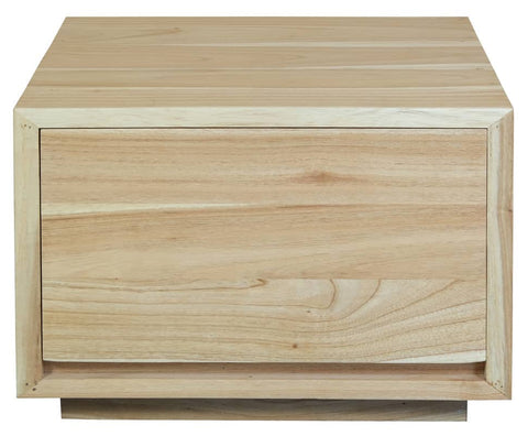 Oscar 1 Drawer Bedside Table (Natural)