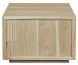 Oscar 1 Drawer Bedside Table (Natural)