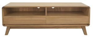 Providence 2 Drawer Entertainement Unit (Natural)