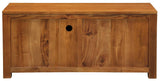 Amsterdam 2 Drawer Entertainment Unit (Light Pecan)