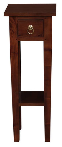 Straight Leg Plant Stand (Mahogany)