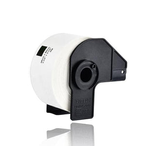 Compatible DK11208 Label Roll Black-on-White 38MM X 90MM 400 LABELS - for use in Brother Printer