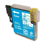 Compatible Premium Ink Cartridges LC39C  Cyan Cartridge  - for use in Brother Printers
