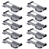 Compatible Premium 10 x TN2250 Toner Cartridge - 2600 pages - for use in Brother Printers