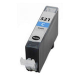 Compatible Premium Ink Cartridges CLI521C  Cyan Ink - for use in Canon Printers