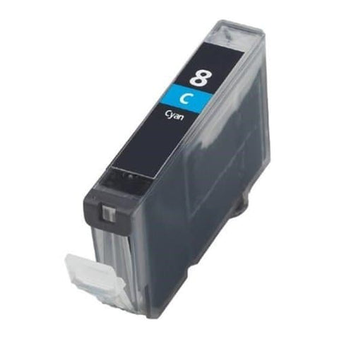 Compatible Premium Ink Cartridges CLI8C  Cyan Ink - for use in Canon Printers
