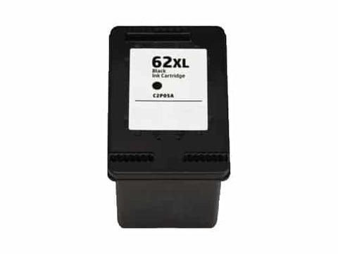 Compatible Premium Ink Cartridges 62XL High Capacity  Black Cartridge - for use in HP Printers