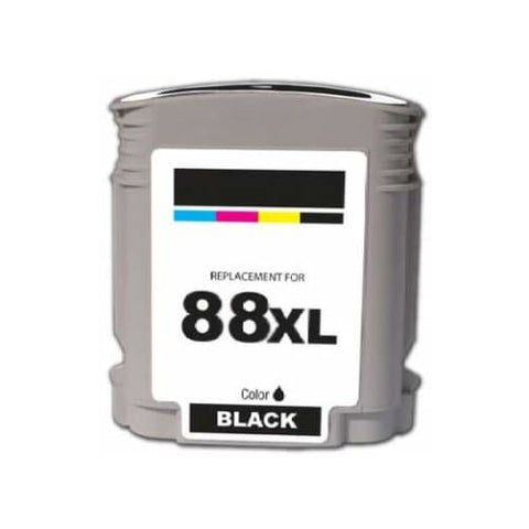Compatible Premium Ink Cartridges 88XL  Black High Capacity Ink (C9396A) - for use in HP Printers