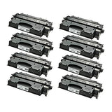 Compatible Premium 8 x 80X Hi Capacity Toner Cartridge (CF280X) - for use in HP Printers