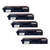 Compatible Premium 5 x TN443BK High Yield Black  Toner Cartridge - for use in Brother Printers