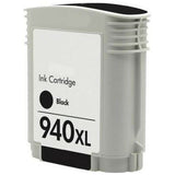 Compatible Remanufactured HP #940 XL Black Ink Cart 72ml
