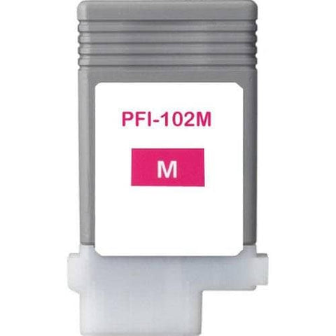 Compatible Canon PFI-102 Magenta Wide Format Ink