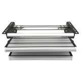 Aluminium Double Caravan Step Pull Out Folding Steps For Road RV Camper Trailer