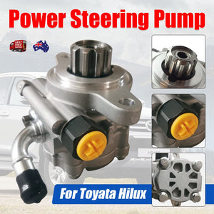 Fit Power Steering Pump for Toyata Hilux KUN15R KUN16R 3.0L 1KD-FTV Turbo Diesel