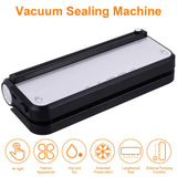 New Vacuum Sealer Machine Fresh Dry Wet Food Saver Storage With Bags Built-in Cutter
