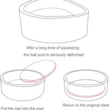 90x30cm Ocean Ball Play Pit Soft Baby Kids Paddling Foam Pool Child Barrier Toy