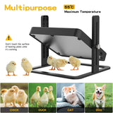 13W Chick Brooder Heating Plate 27x27cm Chicken Coop Heater Duck Poultry Warmer