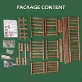 6 Tier Wooden Plant Stand Flower Pot Holder Shelf Rack Display Indoor Outdoor AU