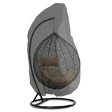 Waterproof Hanging Swing Egg Chair Cover With Zipper Outdoor Furniture Protector