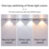 40cm Wireless LED Closet Lights Motion Sensor PIR Induction Lamp Cabinet Lighting USB