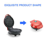 Mini Waffle Maker Non Stick Snacks Pancake Cake Breakfast Making Machine