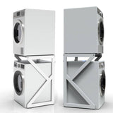 Dryer Stand Adjustable Front Loading Portable Washer Machine Dryer Holder Shelf