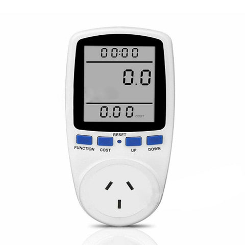AU Power Energy Consumption Watt Meter Electricity Usage Monitor Equipment 240V