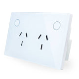 Smart Home WIFI Socket Double GPO Power Point Wall Outlet Switch AU