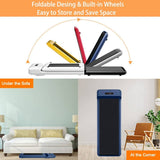 Sardine sport C2 WalkingPad WITH Electric Standing Desk (Oak desk + Blue walkingpad)