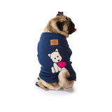 Puppy Heart Blue Dog Pyjamas