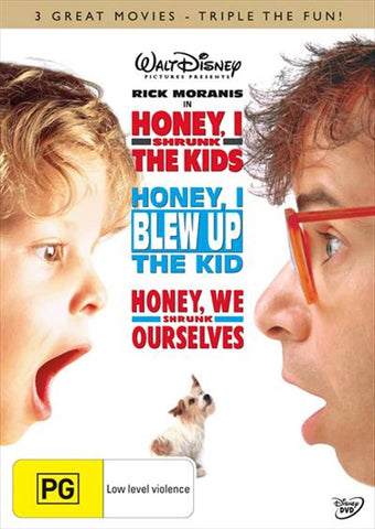 Honey, I Shrunk The Kids Trilogy DVD