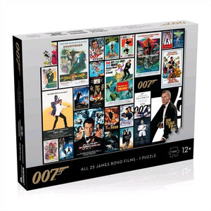 James Bond - All Movies Poster 1000 piece Jigsaw Puzzle