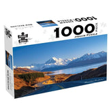Mount Cook New Zealand 1000 Piece Jigsaw Puzzle