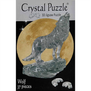 Black Wolf 3D Crystal Puzzle