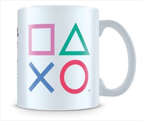 Playstation Shapes Coloured Mug