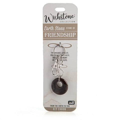 Wishstone Collection Earth Stone Key Charm