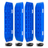 X-BULL Recovery Tracks Gen 2.0 10T Sand Mud Snow 2 Pairs Offroad 4WD 4x4 2PC 91CM Blue