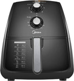 Midea 4L 1500W Multi-functional Air Fryer - Black